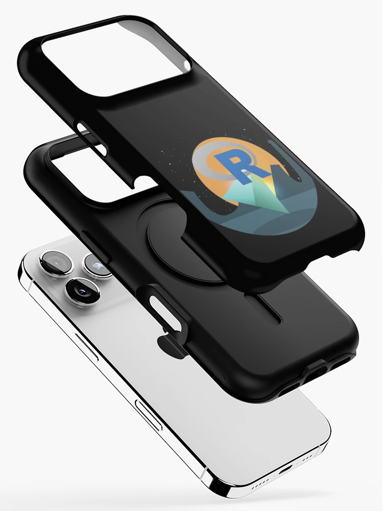 Thumbnail 2 of 4, iPhone Case, R programming language R logo designed and sold by Birdhead.