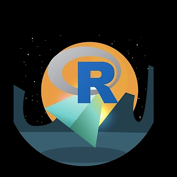Artwork thumbnail, R programming language R logo by Birdhead