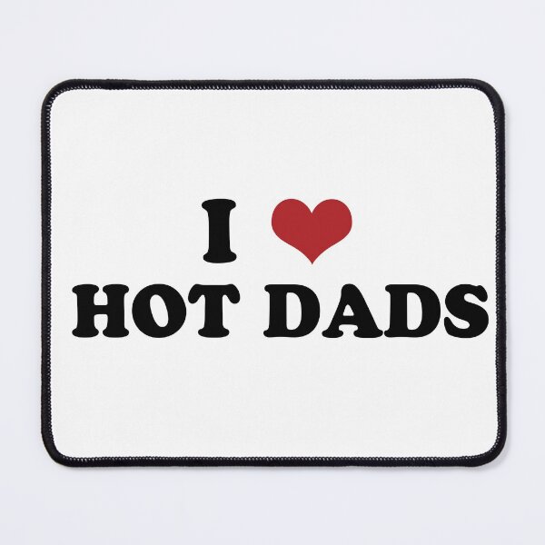Item preview, i heart hot dads Print designed and sold by gnomeapocalypse.