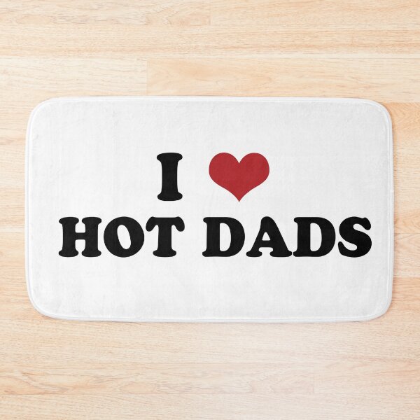 Item preview, i heart hot dads Print designed and sold by gnomeapocalypse.