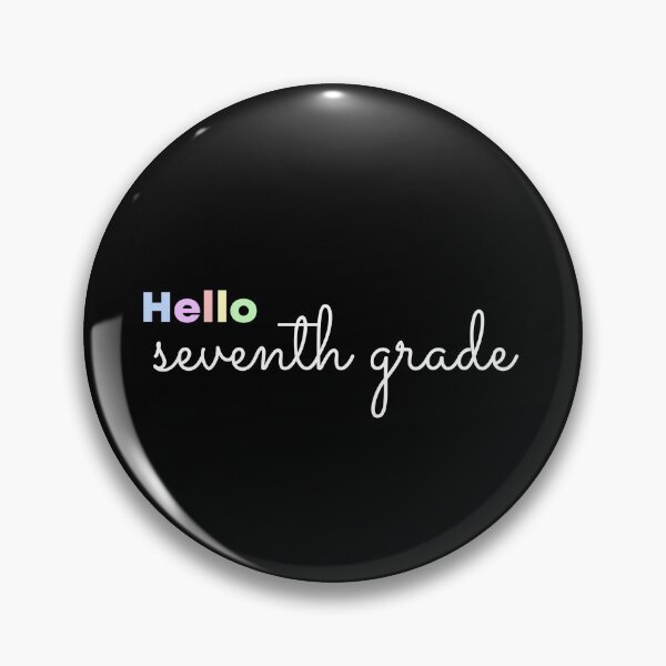 Item preview, Hello Seventh Grade designed and sold by HappyClover.