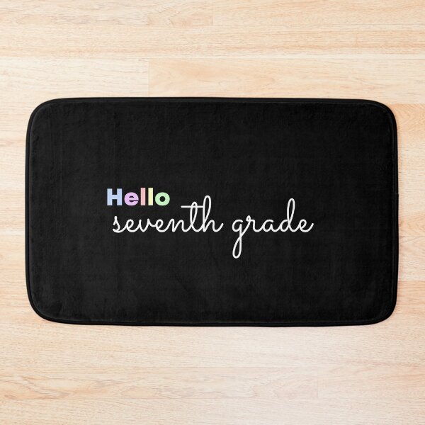 Item preview, Hello Seventh Grade designed and sold by HappyClover.