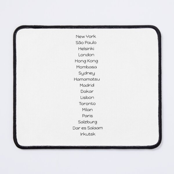 Item preview, Cities of The World designed and sold by Luovamaailma.
