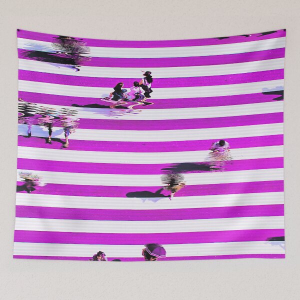 Item preview, Tokyo Japan Crosswalk Vaporwave Art designed and sold by glitchhub.