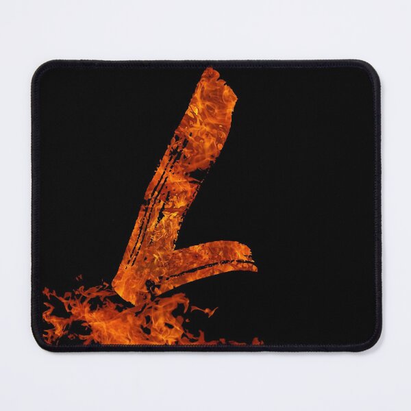 Item preview, Burning on Fire Letter L designed and sold by hatimelhag.