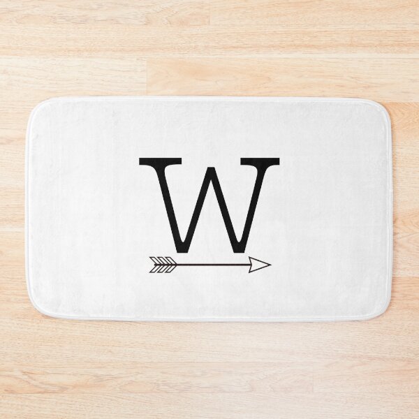 Item preview, Monogram Letter W with Tribal Arrow designed and sold by JustSeasons.