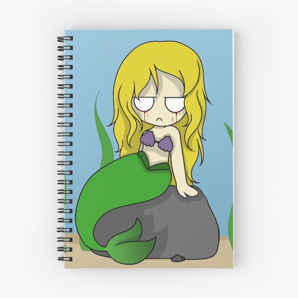 Item preview, not really happy mermaid designed and sold by EveryCuteThings.