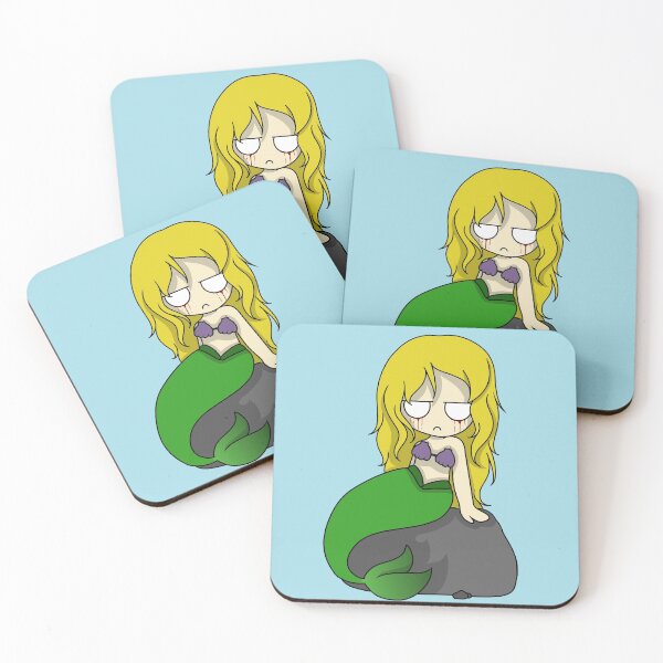 Item preview, not really happy mermaid designed and sold by EveryCuteThings.