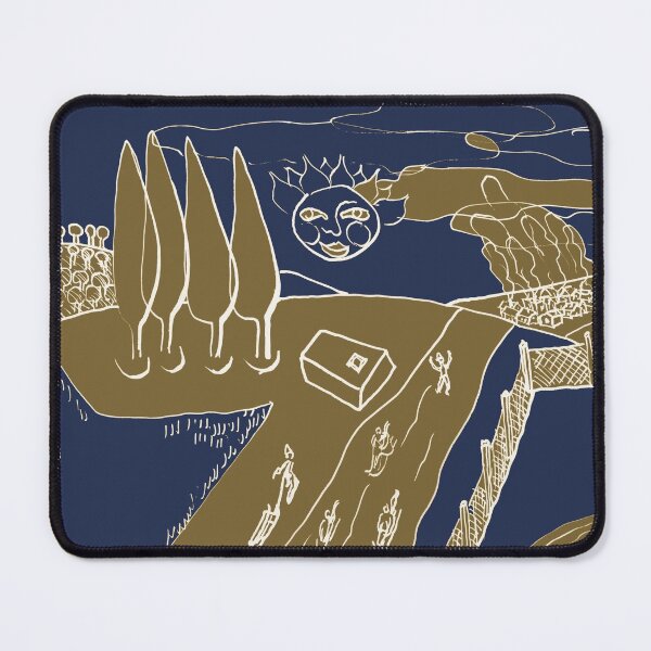 Item preview, Sled Hill on Piliscsev at Winter - Night Version "Paper Drawings/Painting" designed and sold by Istvan Ocztos.