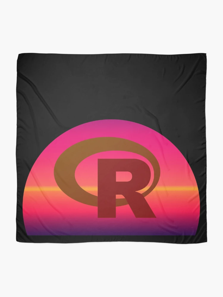 Thumbnail 2 von 3, Tuch, Programmiersprache R R-Logo designt und verkauft von Birdhead.