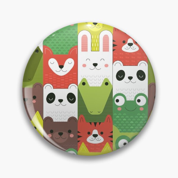 Item preview, Bright zoo pattern designed and sold by Capictures.
