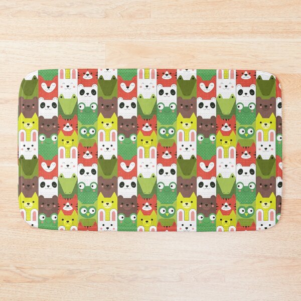 Item preview, Bright zoo pattern designed and sold by Capictures.