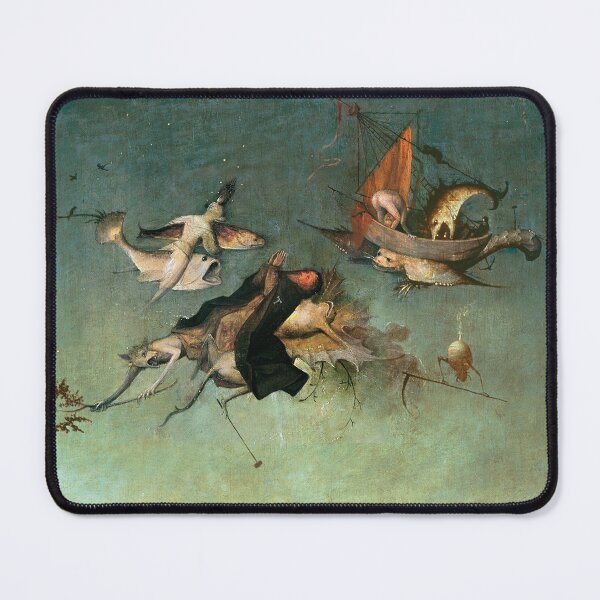 Item preview, Detail from Triptych of the Temptation of St. Anthony by Hieronymus Bosch  designed and sold by BulganLumini.