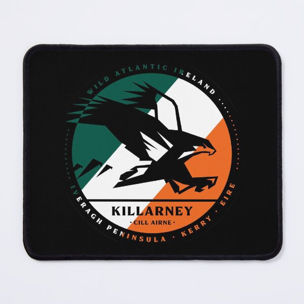 Item preview, Killarney Ireland Eagle Irish Flag T-Shirt Sticker Hat designed and sold by ROADTROOPER.