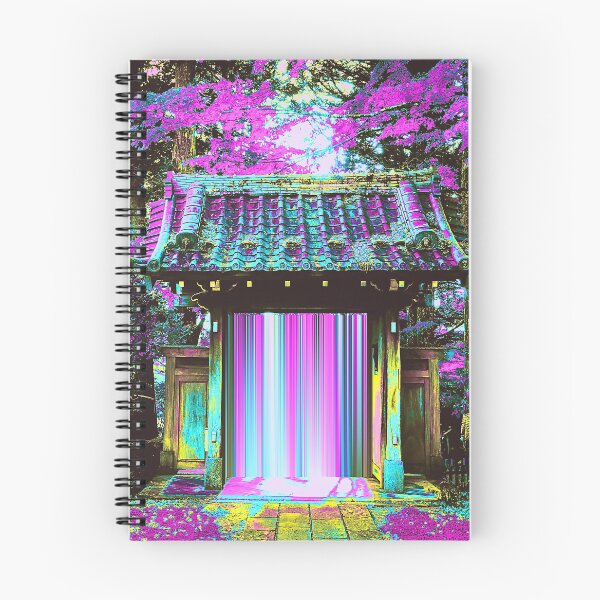 Item preview, Japanese Traditional Archway Vaporwave Glitch Art 01 Japan designed and sold by glitchhub.