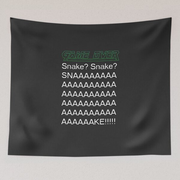 Item preview, Metal Gear Solid Snake Game Over designed and sold by KonkeyZhong.