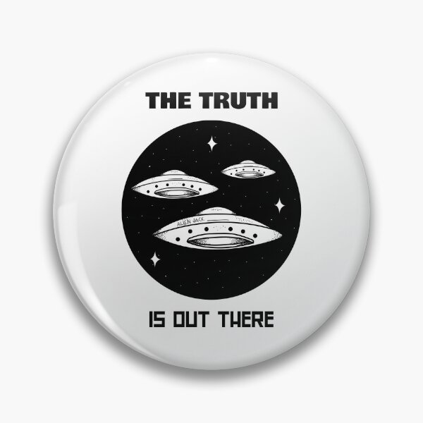 Item preview, THE TRUTH IS OUT THERE! [Three Space Ships] designed and sold by Alien-Jack.