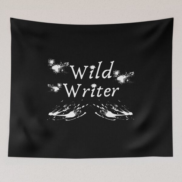 Item preview, Wild Writer - Black Background designed and sold by TheKnightWriter.