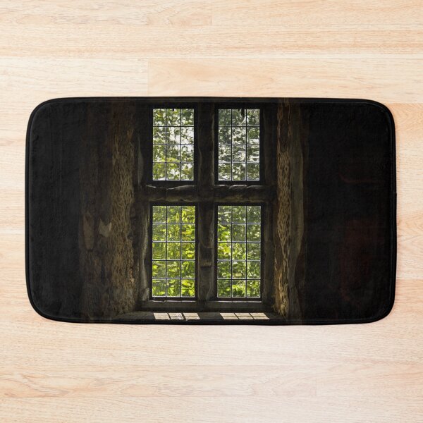 Item preview, An ancient window and dark shadows in an old building designed and sold by AlbertMi.