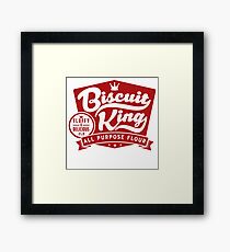 Biscuit King Framed Print