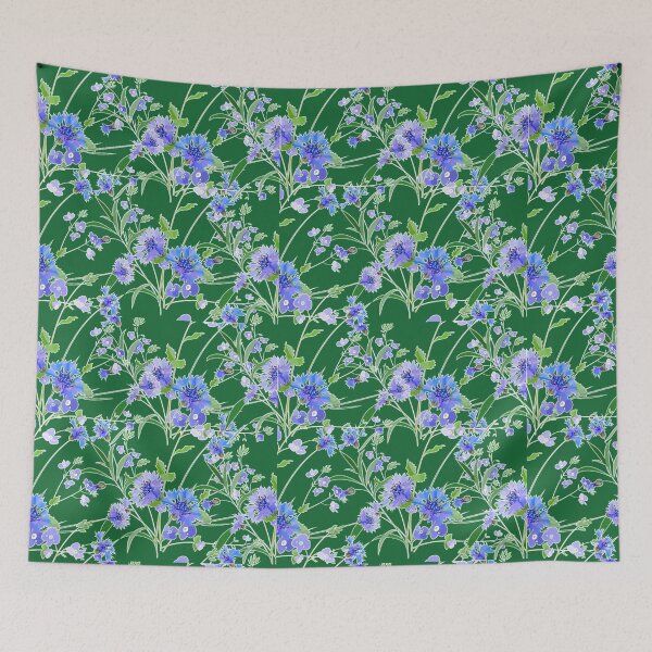 Item preview, Pattern Wildflowers Cornflowers designed and sold by Phantasmal-2-do.