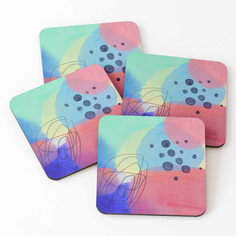 Item preview, Coasters (Set of 4) designed and sold by PattenMonster.