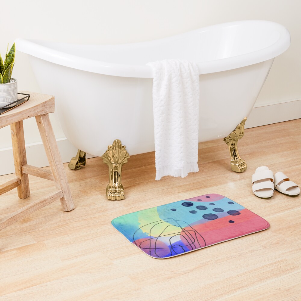 Item preview, Bath Mat designed and sold by PattenMonster.