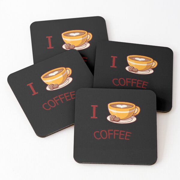 Item preview,  t-shirt  I love coffee  designed and sold by Samahel.