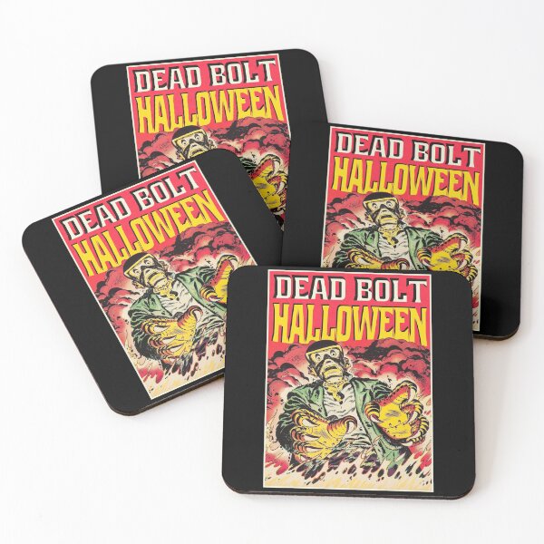 Item preview, Vintage Frankenstein Monster Dead Bolt Retro Horror Poster Halloween Gift designed and sold by TheAplus.