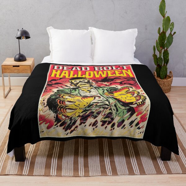 Item preview, Vintage Frankenstein Monster Dead Bolt Retro Horror Poster Halloween Gift designed and sold by TheAplus.