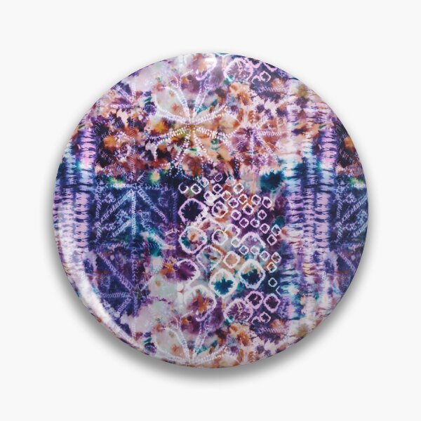 Artikelvorschau, Kleiner lila Sommer Tie Dye Batik Wachs Tie Die Print entworfen und verkauft von paperandfrill.