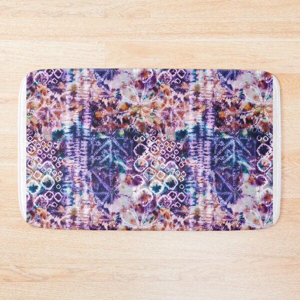 Artikelvorschau, Kleiner lila Sommer Tie Dye Batik Wachs Tie Die Print entworfen und verkauft von paperandfrill.