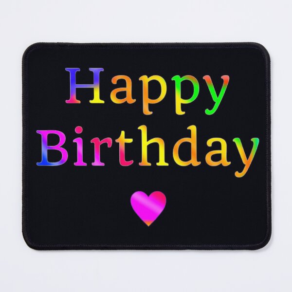 Item preview, Happy Birthday (dark background) designed and sold by Amanda1775.