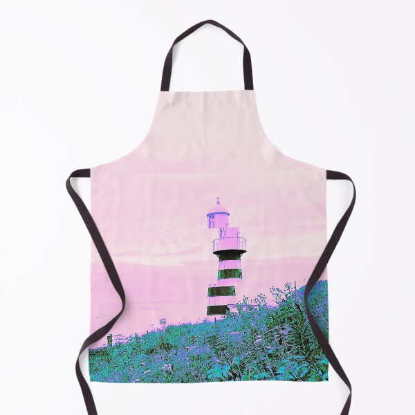 Item preview, Lighthouse in a Field Vaporwave Glitch Art designed and sold by glitchhub.