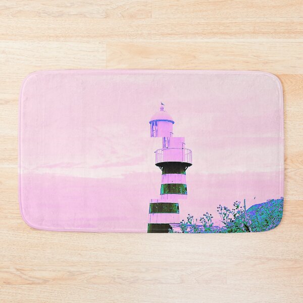 Item preview, Lighthouse in a Field Vaporwave Glitch Art designed and sold by glitchhub.
