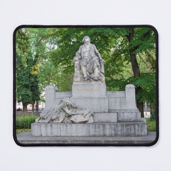 Artikelvorschau, Johannes Brahms Denkmal, Wien Österreich entworfen und verkauft von Mythos57.