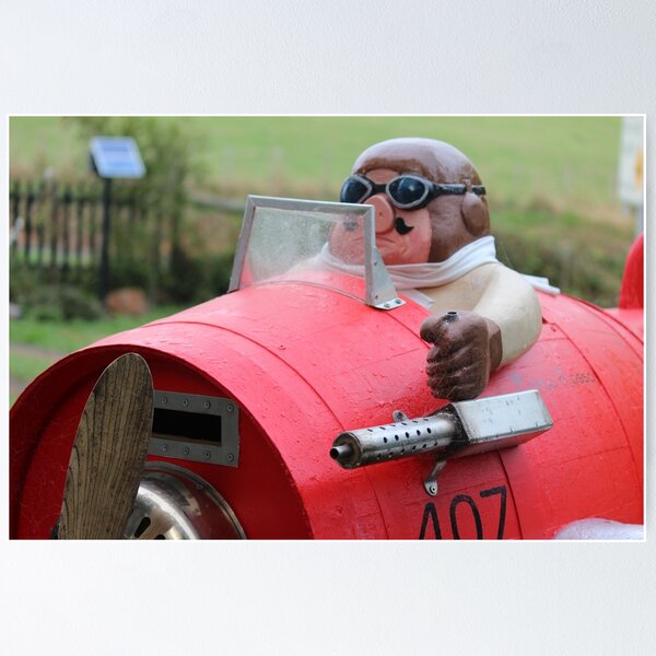 Item preview, "flying machine" mailbox - Wilmot designed and sold by Gaylene Norton.
