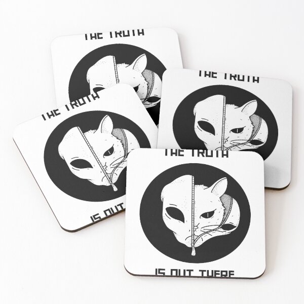 Item preview, THE TRUTH IS OUT THERE![Alien Feline] designed and sold by Alien-Jack.