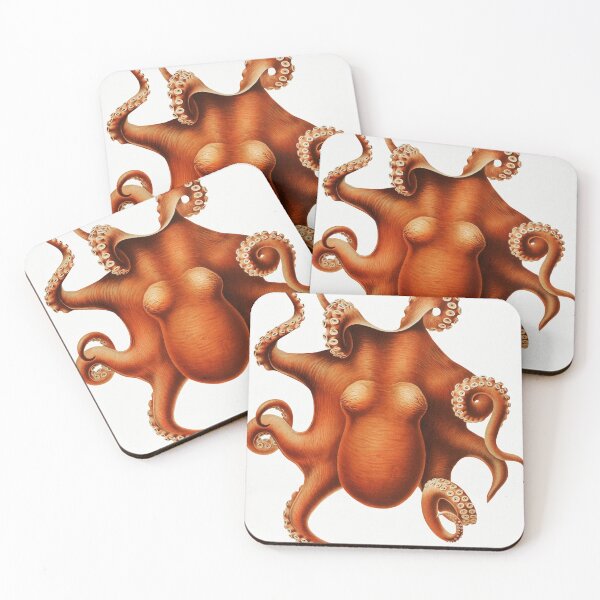 Item preview, Octopus illustration from 'Die Cephalopoden' (1910–1915) by Carl Chun. designed and sold by Spookyuk.