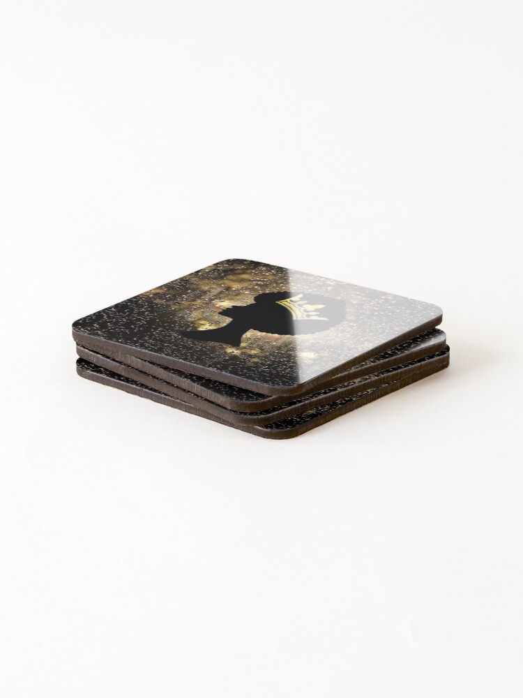 Thumbnail 4 of 5, Coasters (Set of 4), Reigning Queen designed and sold by RMSartZ.