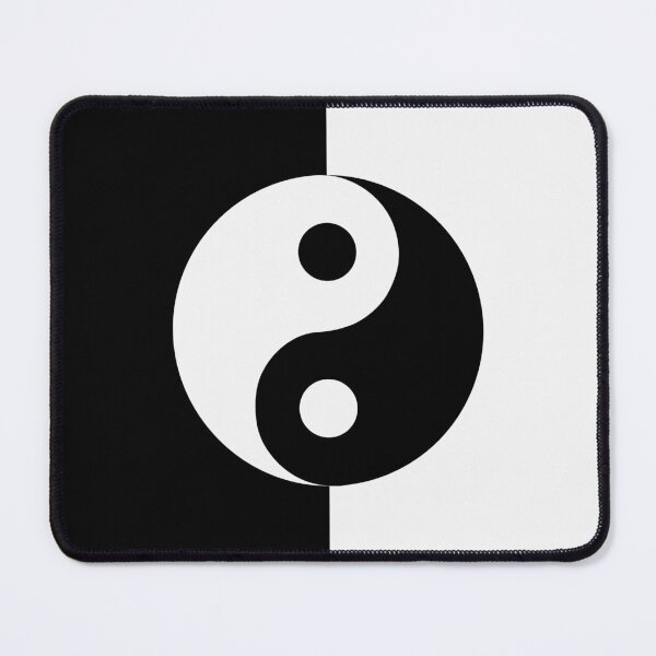 Item preview, Yin Yang Black and White - Vertical designed and sold by Wizzles Emporium.