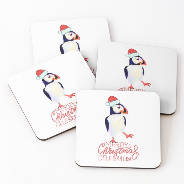 Item preview, Puffin Santa designed and sold by orangerinka.
