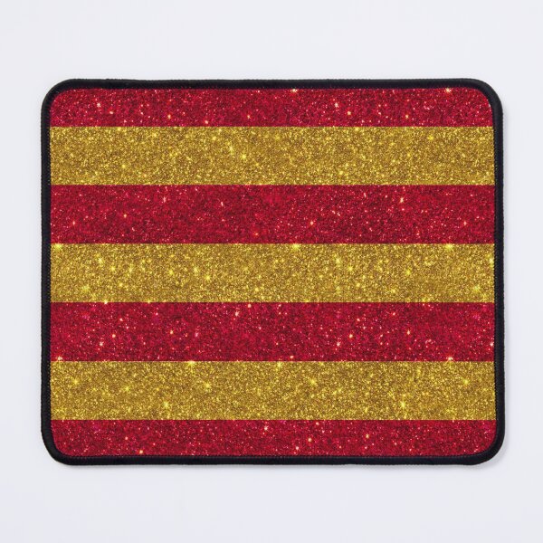 Item preview, Pinkish Red and Gold Glitter Experiment designed and sold by Wizzles Emporium.