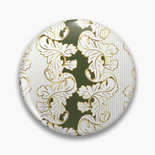 Artikelvorschau, Ornamental, floral, leaves, vines, lines, pattern, olive green entworfen und verkauft von Svitac.