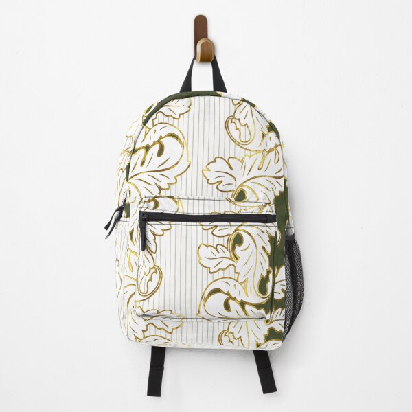 Item preview, Ornamental, floral, leaves, vines, lines, pattern, olive green designed and sold by Svitac.