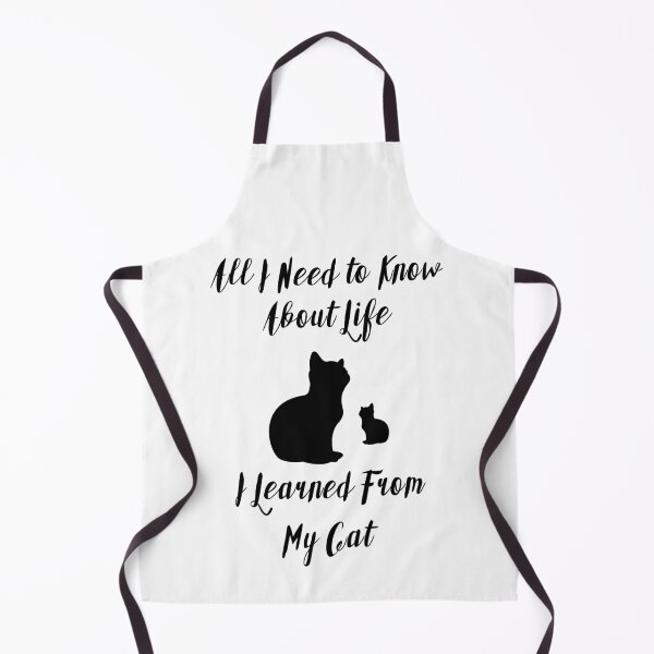 Item preview, Two Cats and All I Need to Know About Life I Learned from My Cat - Funny designed and sold by Vasabi88.