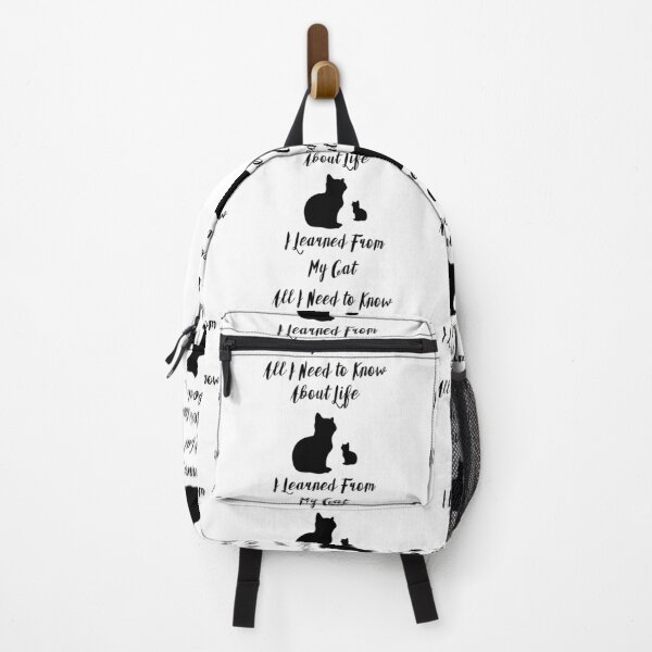 Item preview, Two Cats and All I Need to Know About Life I Learned from My Cat - Funny designed and sold by Vasabi88.