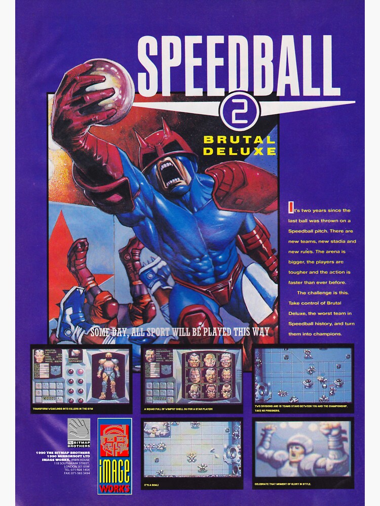 Speedball deals video game