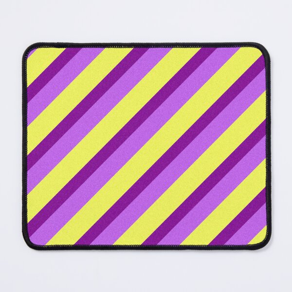 Item preview, Complimentary Stripey Diagonal Pattern - Purple Yellow Colors designed and sold by Wizzles Emporium.