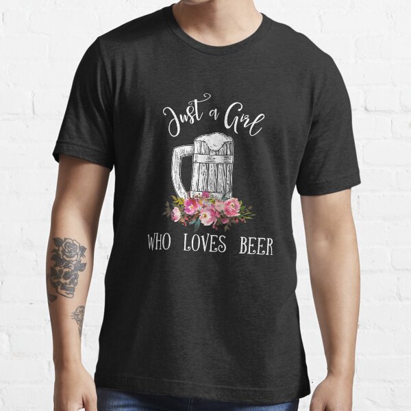 beer with flowers shirt